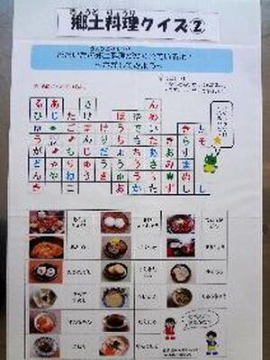 郷土料理クイズパネル②