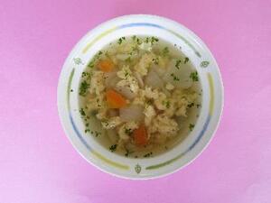 ふわふわ卵スープ