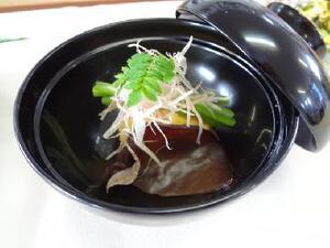 海老真薯　清汁仕立