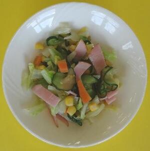 野菜サラダ（セサミドレッシング）