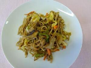 魚そうめんやきそば