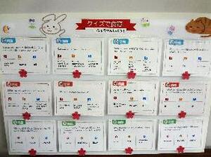 クイズで食育（パネル）2枚セット