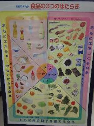 基礎基本教材　食品の3つのはたらき