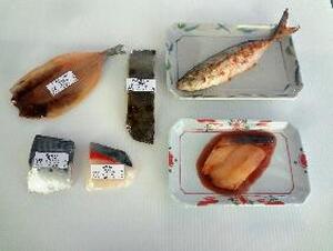 フードモデル魚単品（6品）